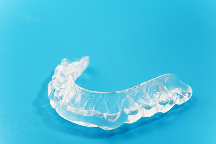 image of Invisalign clear aligners